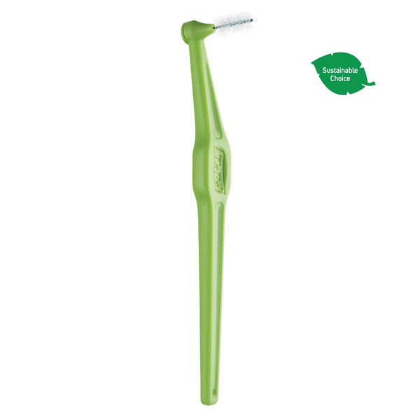 TePe® Angle™ Interdental Brushes Green - ISO Size 5, 0.8 mm - 6 Pack