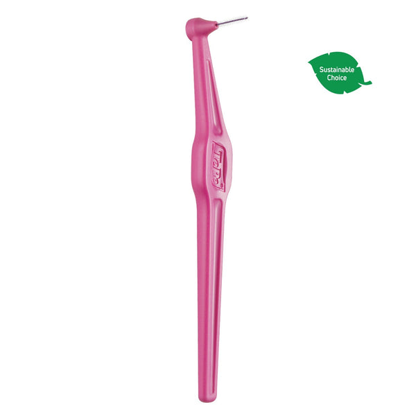 TePe® Angle™ Interdental Brushes Pink - ISO Size 0, 0.4 mm - 6 Pack
