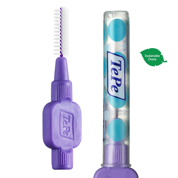 TePe® Interdental Brushes  Original Purple - ISO Size 6, 1.1 mm - 6 Pack